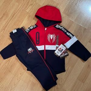 NWT Spider-Man Active Set